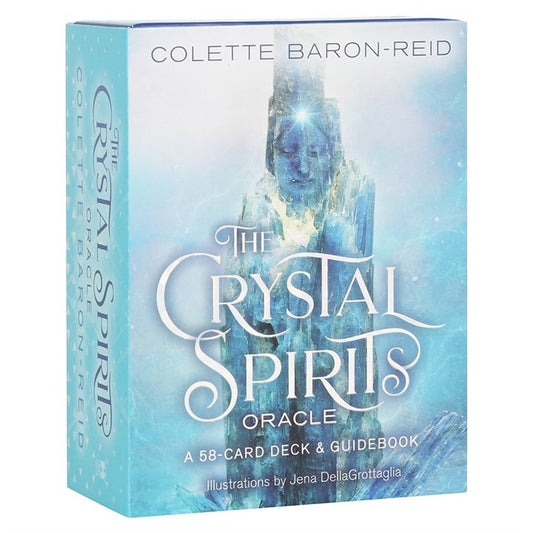 The Crystal Spirits Oracle Cards by Colette Baron-Reid | 58 Card Deck-Sociodigi