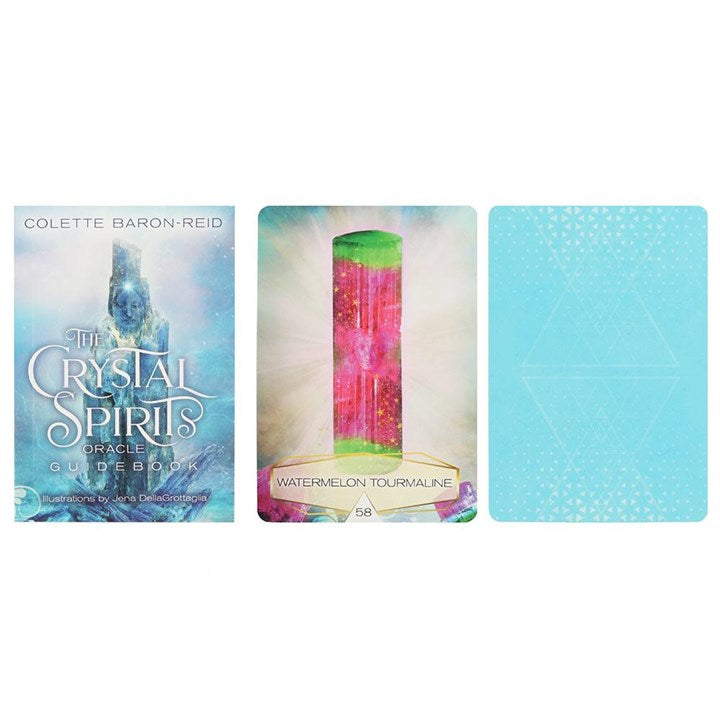 The Crystal Spirits Oracle Cards by Colette Baron-Reid | 58 Card Deck-Sociodigi