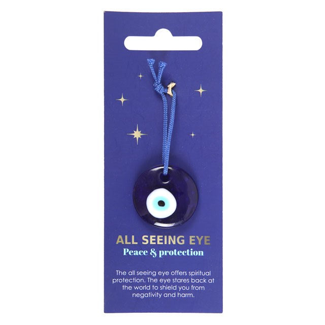 Set of 24 Glass Protection Charms on Display-Sociodigi