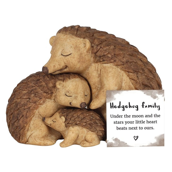 Hedgehog Family Ornament-Sociodigi