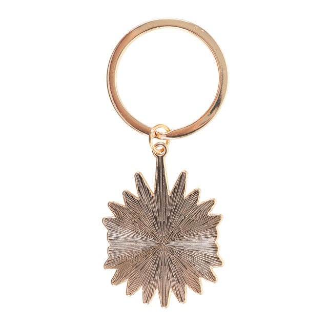 Set of 24 All Seeing Eye Keyrings on Display – Protection & Good Luck Talismans-Sociodigi