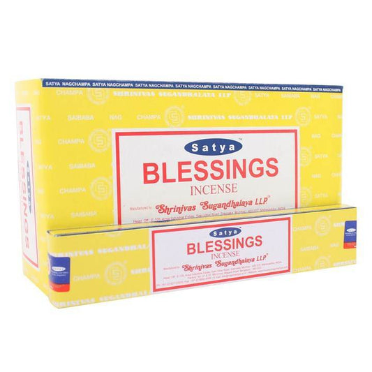 12 Packs of Blessings Incense Sticks by Satya-Sociodigi