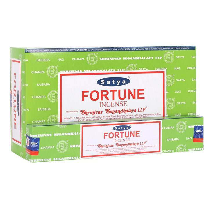12 Packs of Fortune Incense Sticks by Satya-Sociodigi