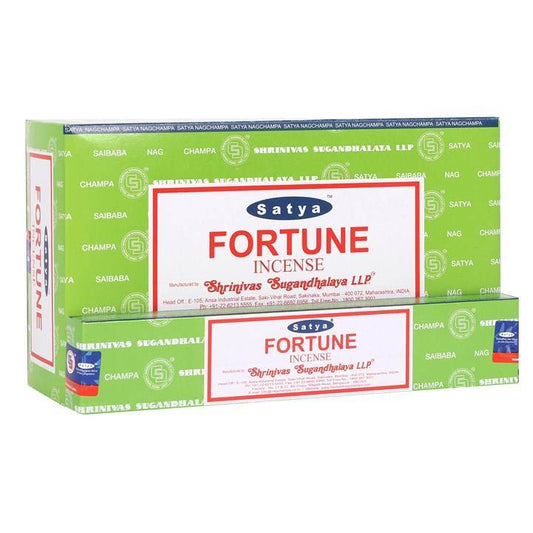 12 Packs of Fortune Incense Sticks by Satya-Sociodigi