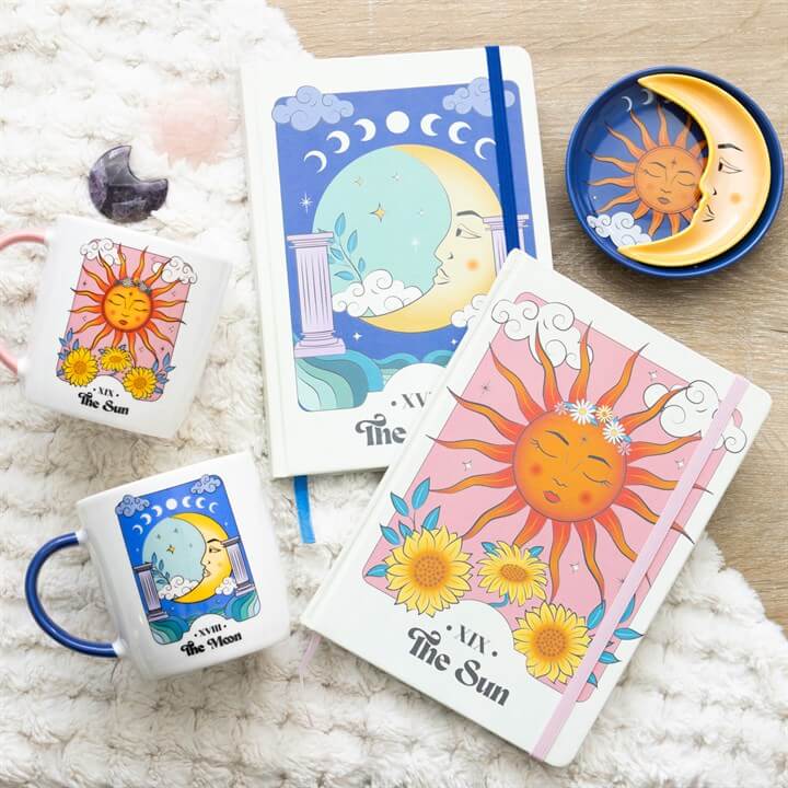 Sun and Moon Celestial Mug Set N/A