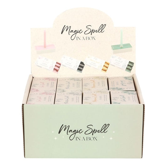 Set of 32 Magic Spells in a Box – Fun & Mystical Spell Cards for Intention, Manifestation & Inspiration-Sociodigi