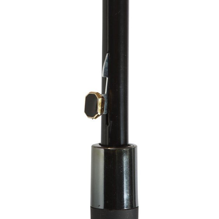 Black Astrology Wheel Umbrella – Stylish Gold Zodiac Rain Protection-Sociodigi