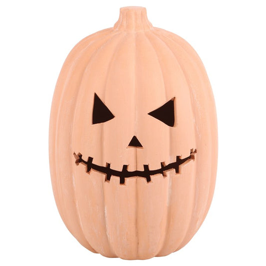 30cm Terracotta Pumpkin Ornament N/A