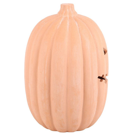 30cm Terracotta Pumpkin Ornament-Sociodigi