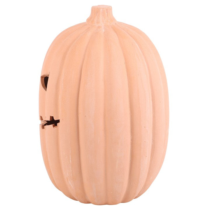 30cm Terracotta Pumpkin Ornament-Sociodigi
