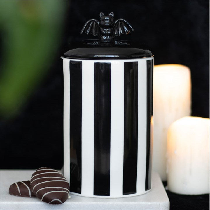 Striped Bat Storage Jar-Sociodigi