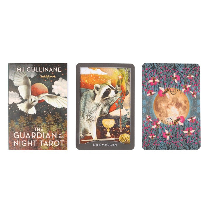 The Guardian of the Night Tarot Cards by MJ Cullinane – 78 Cards with Guidebook-Sociodigi