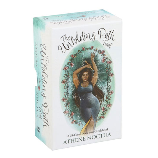 The Unfolding Path Tarot Deck | 78 Cards & Guidebook by Athene Noctua-Sociodigi