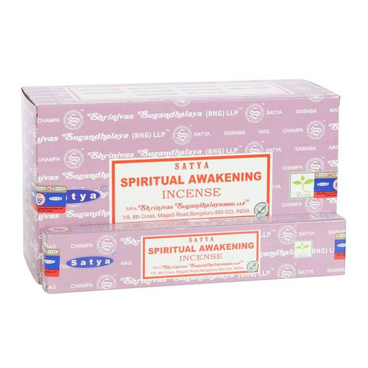 12 Packs of Spiritual Awakening Incense Sticks by Satya-Sociodigi