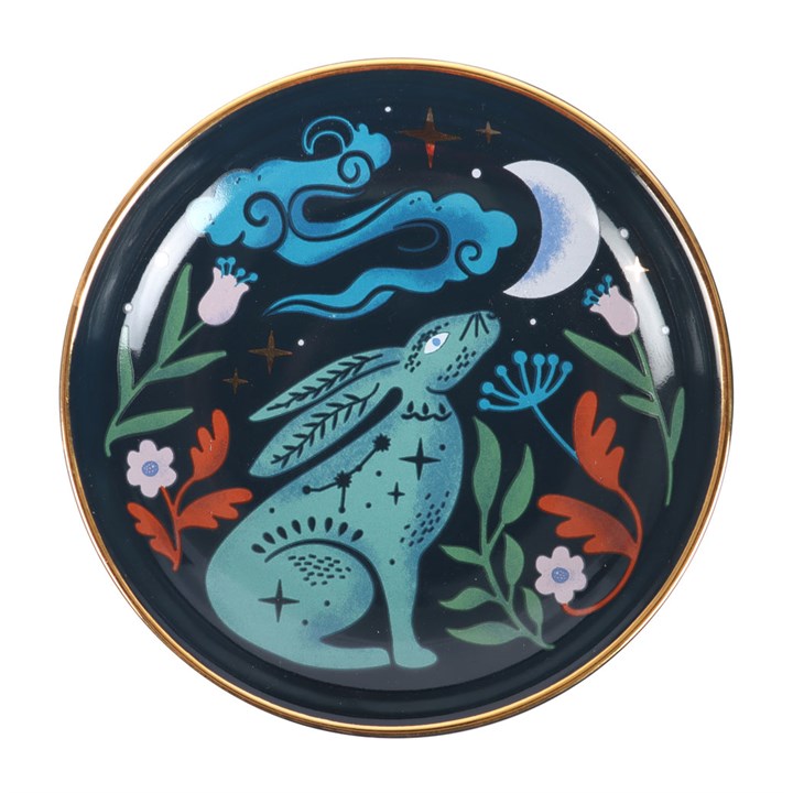 Midnight Hare Trinket Dish N/A