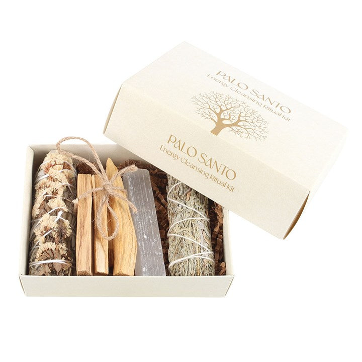 Palo Santo Energy Cleansing Ritual Kit-Sociodigi
