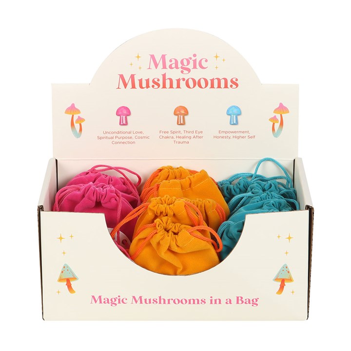 Set of 24 Magic Aura Mushrooms in a Bag