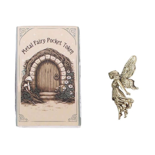 Set of 24 Stardust Fairy Metal Pocket Tokens