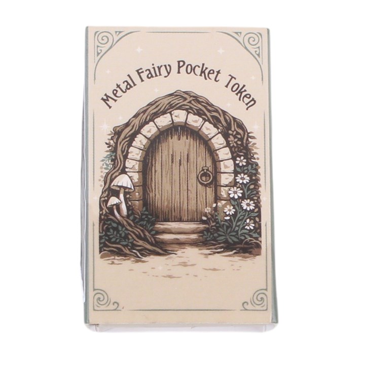 Set of 24 Stardust Fairy Metal Pocket Tokens in Display