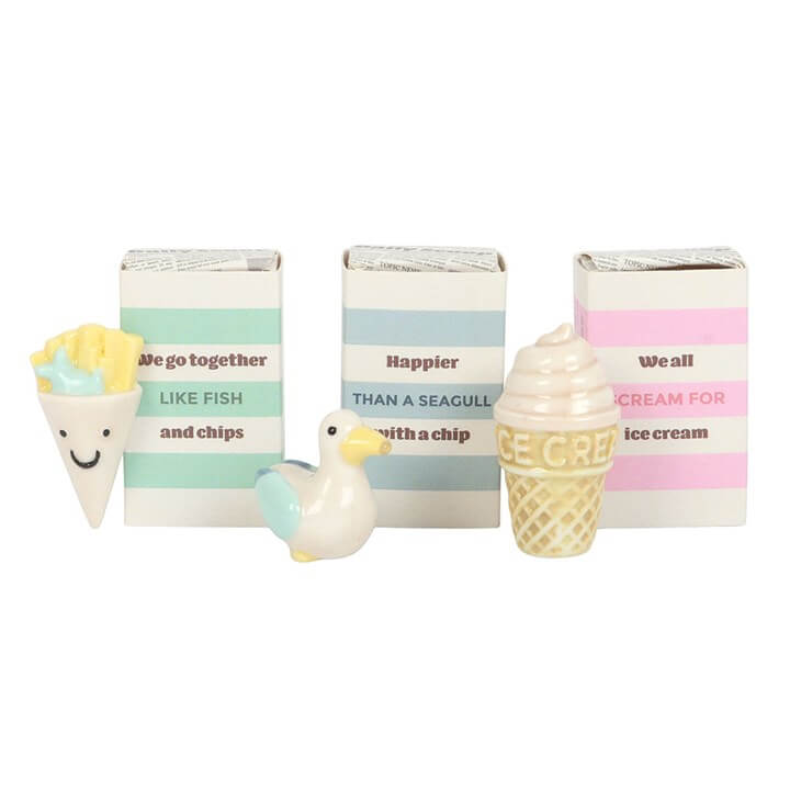 Set of 24 Seagull and Ice Cream Token Gifts in Display N/A