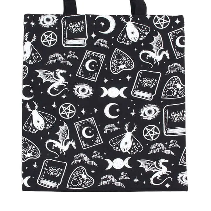 Spellbound Secrets Print Tote Bag