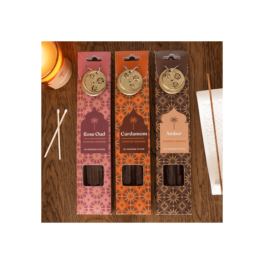 Set of 18 Arabian Nights Incense Gift Sets in Display