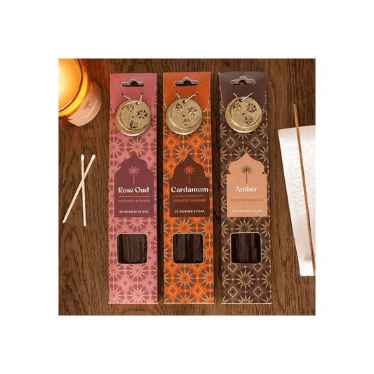 Set of 18 Arabian Nights Incense Gift Sets in Display