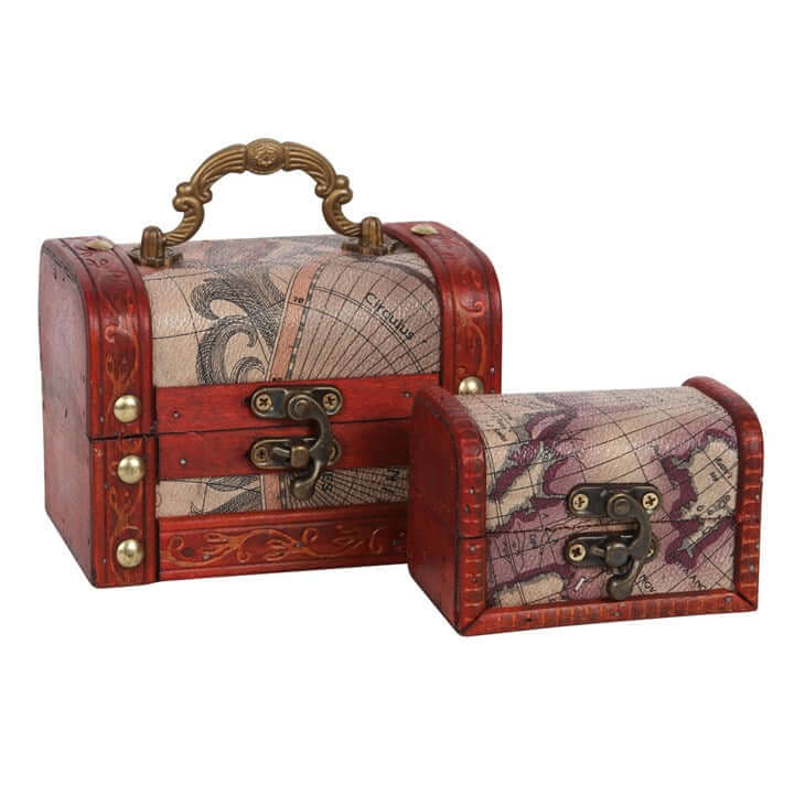 Set of 2 Map Chests-Sociodigi