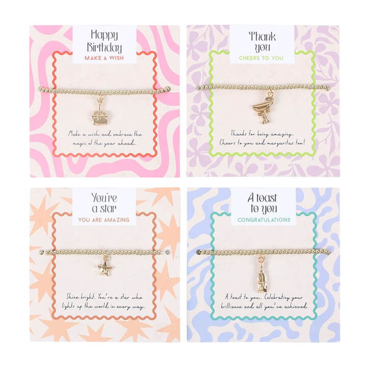 Set of 24 Celebration Bracelets in Display