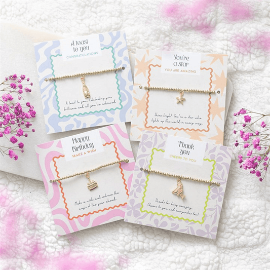 Set of 24 Celebration Bracelets in Display