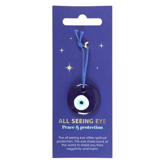 Set of 24 Glass Protection Charms on Display-Sociodigi