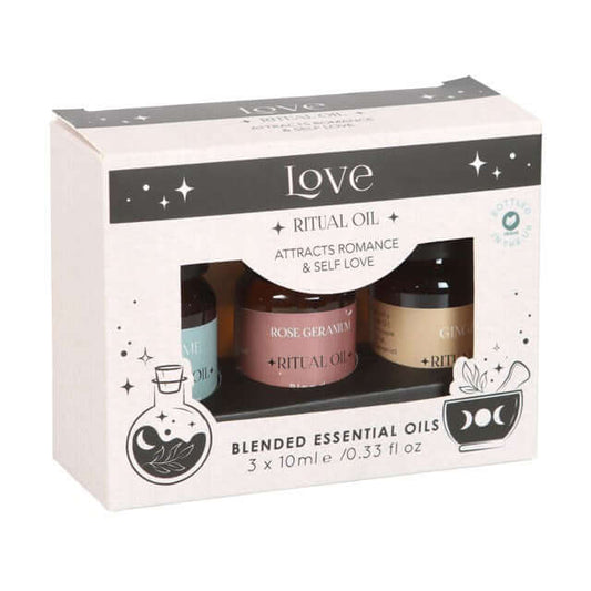 Set of 3 Love Ritual Blended Essential Oils-Sociodigi