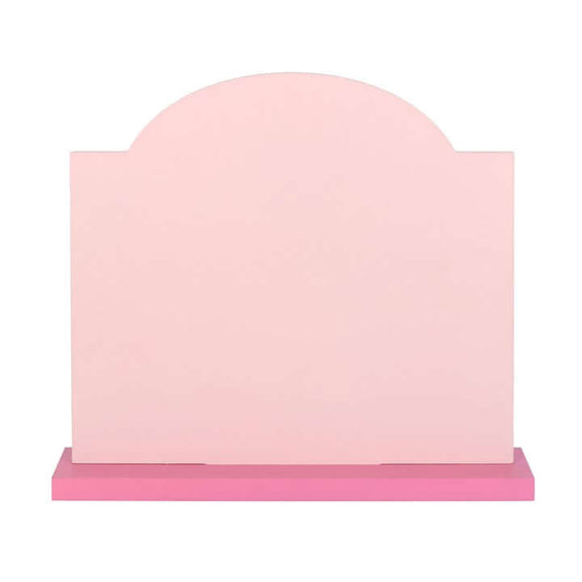 Pastel Dreamcatchers retail display stand in light pink with a matching base, perfect for showcasing dreamcatchers.