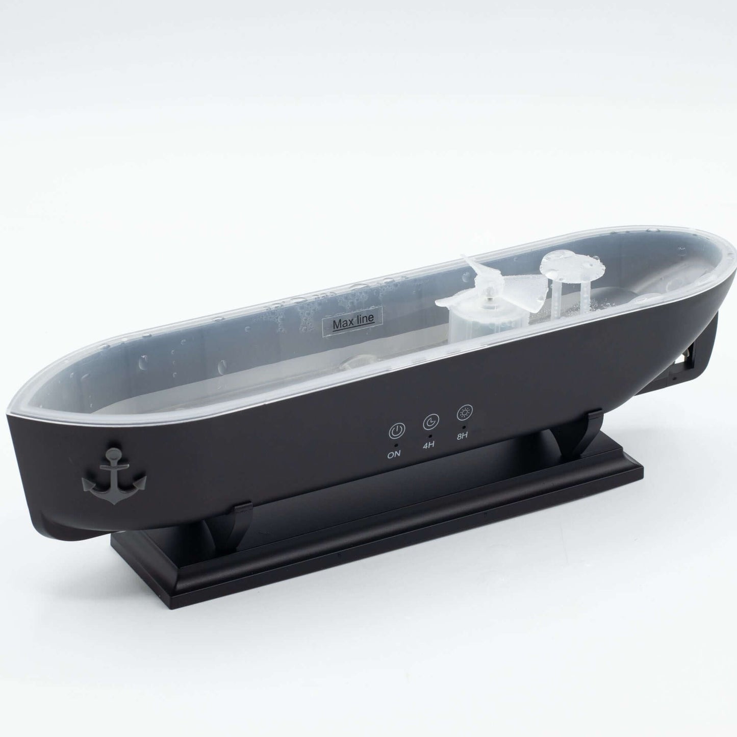 Ship Model Puff Effect Aroma Diffuser with Colour-Changing LED