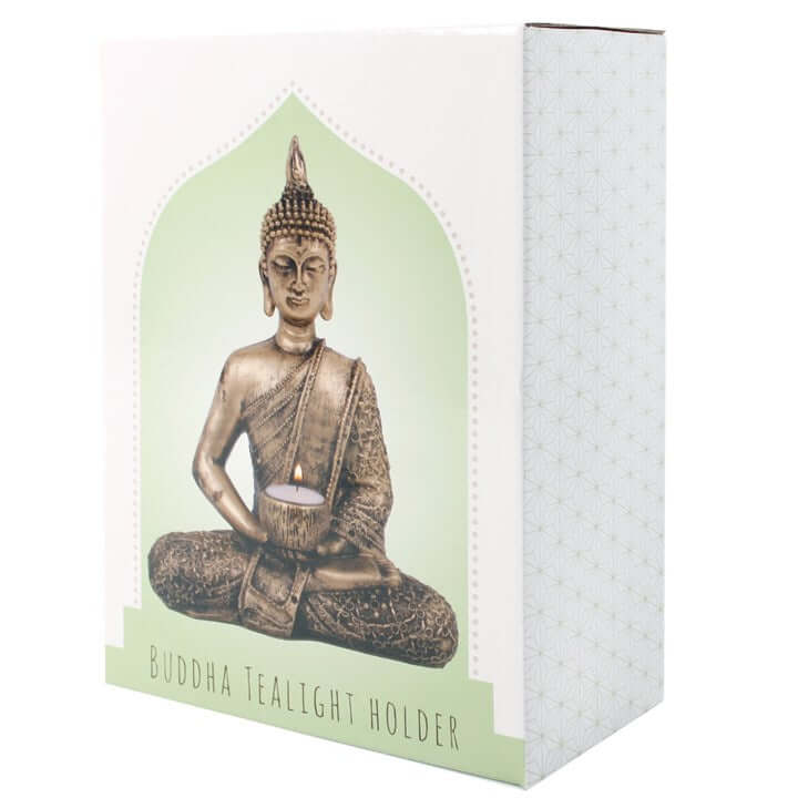 Sitting Thai Buddha Tealight Holder-Sociodigi