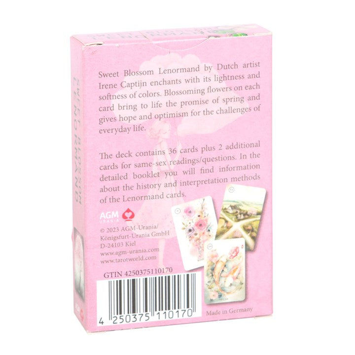 Sweet Blossom Mini Lenormand Cards by Irene Captijn