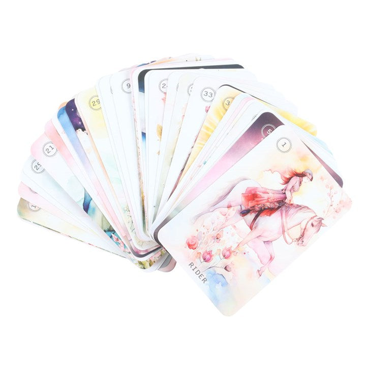 Sweet Blossom Mini Lenormand Cards by Irene Captijn