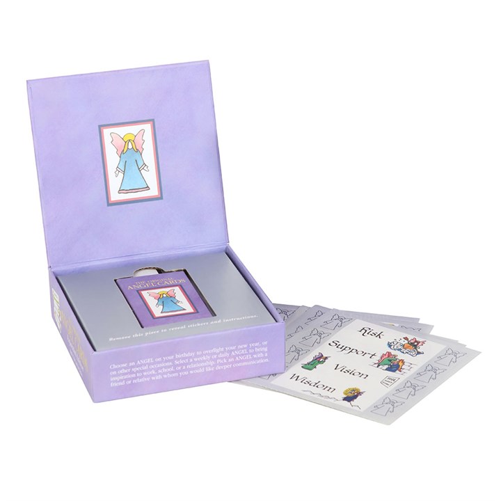 The Original Angel Cards: New Edition | 72 Angel Oracle Deck with Stickers-Sociodigi