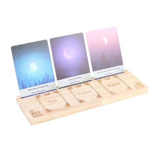 Natural Past Present Future Tarot Card Stand N/A