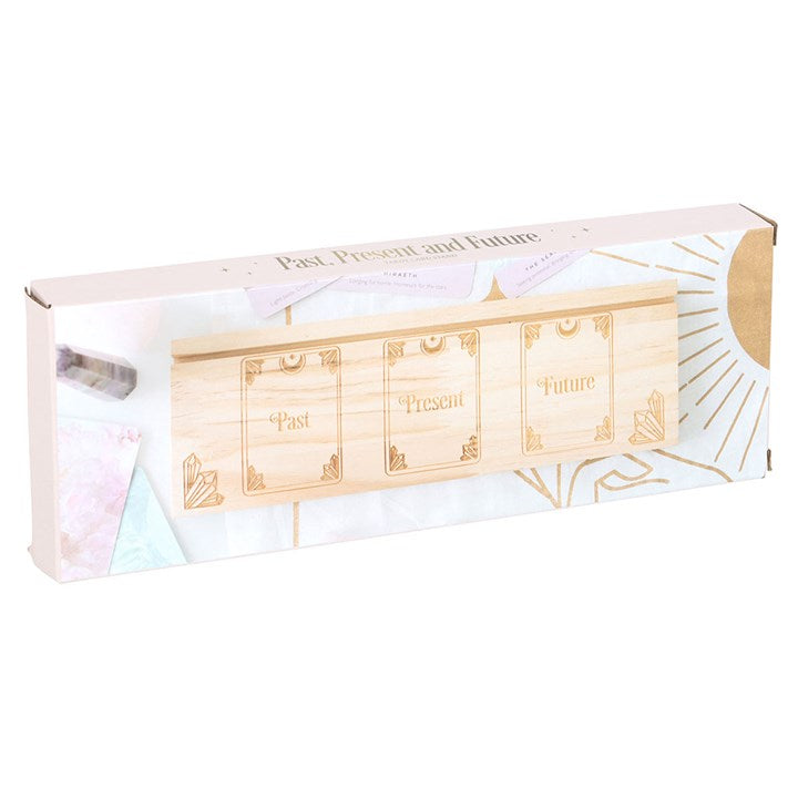 Natural Past Present Future Tarot Card Stand N/A