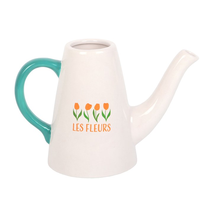 Les Fleurs Tulip Ceramic Watering Can N/A