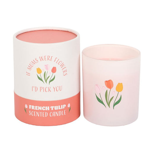 If Mums Were Flowers French Tulip Candle N/A