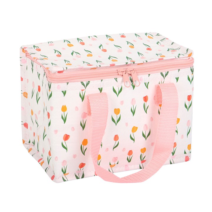 Tulip Print Recycled Plastic Lunch Bag N/A