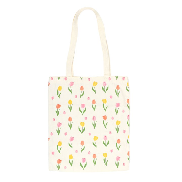 Tulip Print Tote Bag N/A