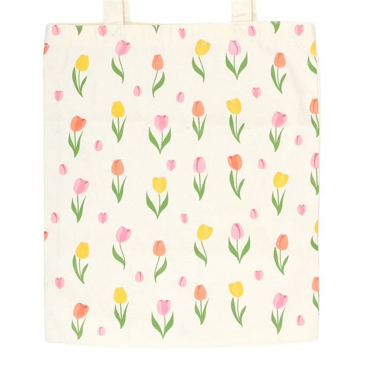 Tulip Print Tote Bag N/A