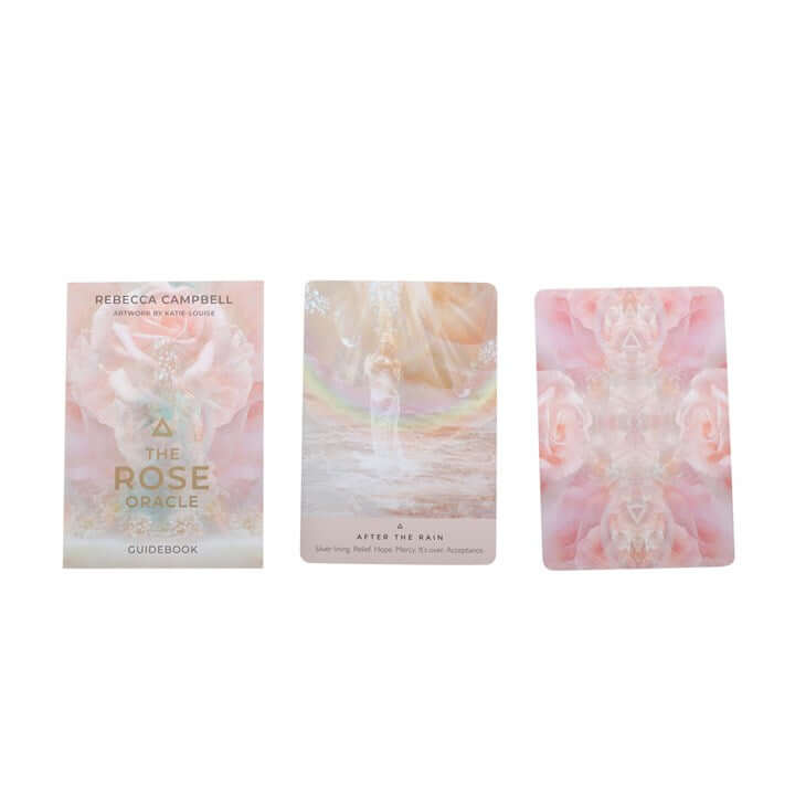 The Rose Oracle Cards by Rebecca Campbell 44-Card Deck with Guidebook-Sociodigi