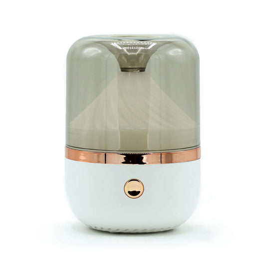 Urban Aroma Diffuser White & Bronze- USB - Colour Change