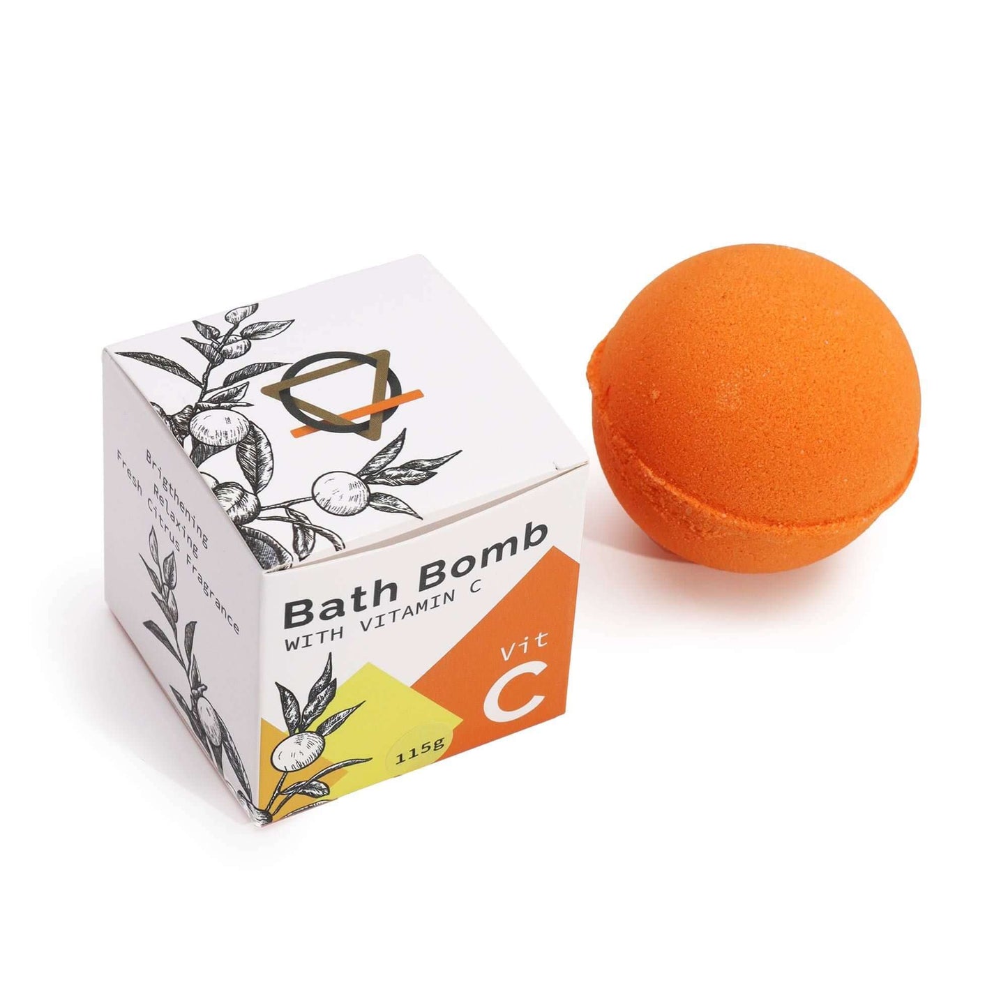 Vitamin C Infused Bath Bomb with Essential Oils