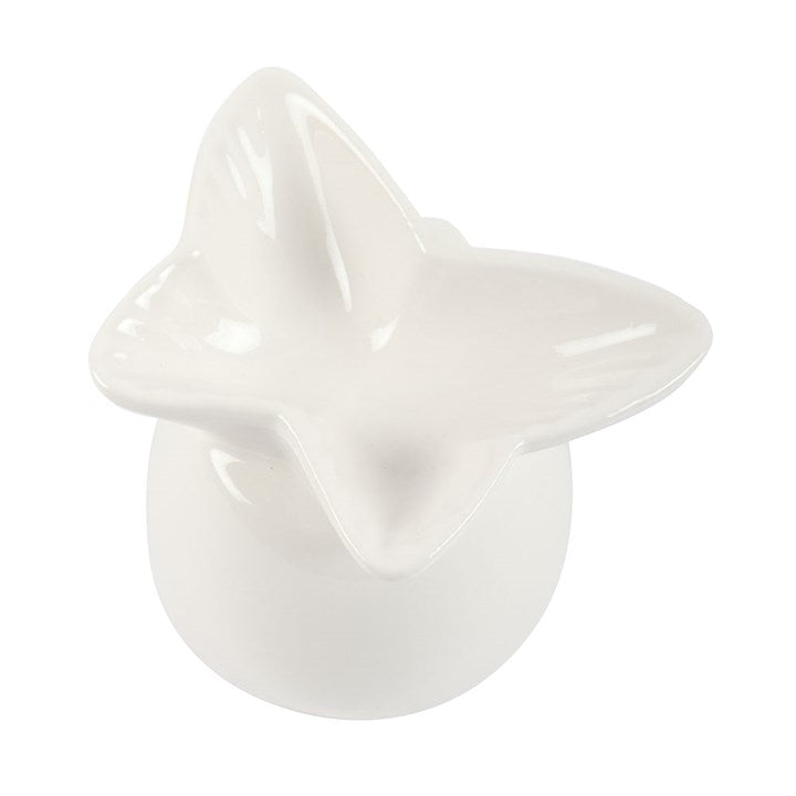 White Butterfly Oil Burner N/A