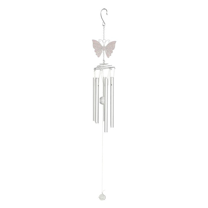 White Butterfly Windchime N/A